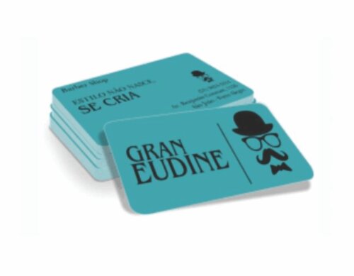 Cartão de Visita Cantos Arredondados 2000 un.