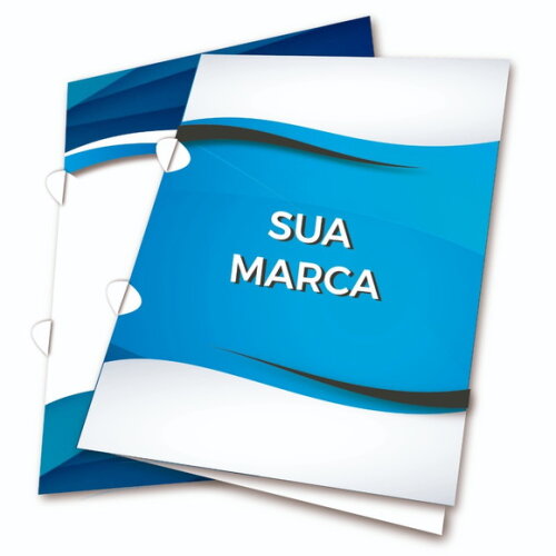 Pasta Personalizada com Orelha Kit 25 un.