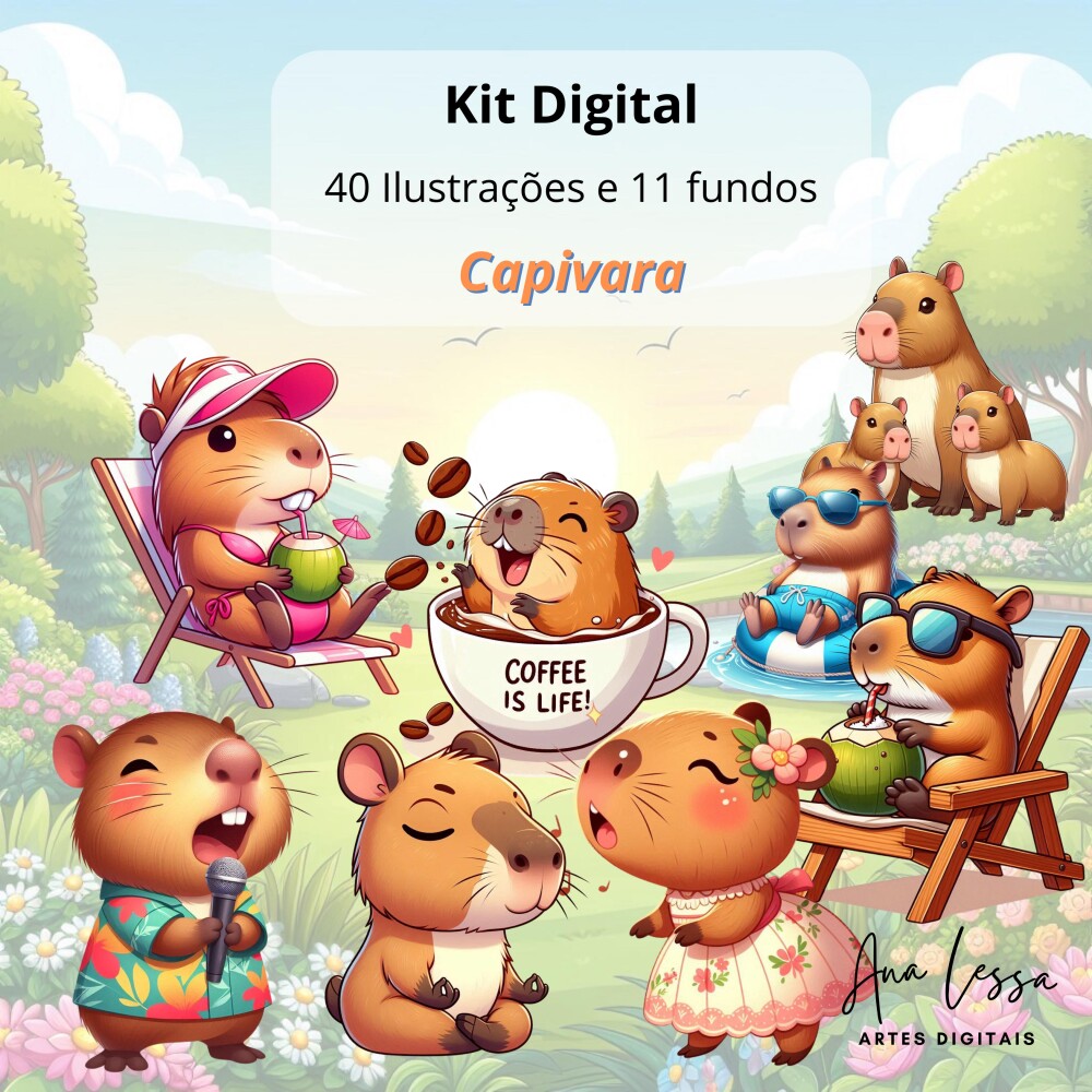 Kit Digital Capivara
