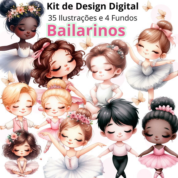 Kit Digital Bailarinos
