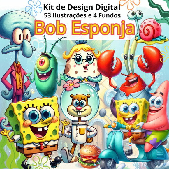 Kit Digital Bob Esponja