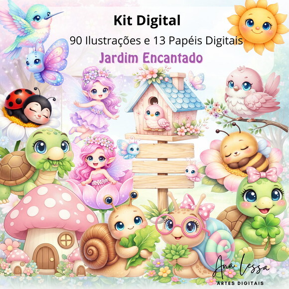 Kit Digital Jardim Encantado