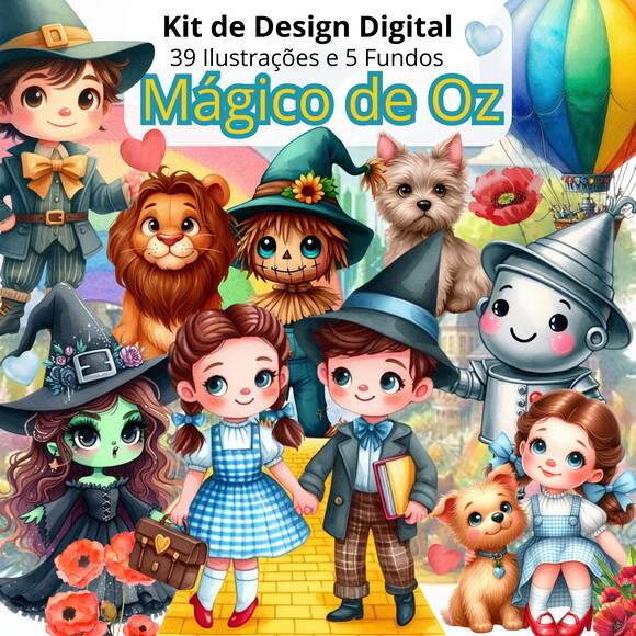 Kit Digital Mágico de Óz