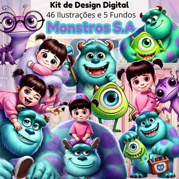 Kit Digital Monstros S.a.