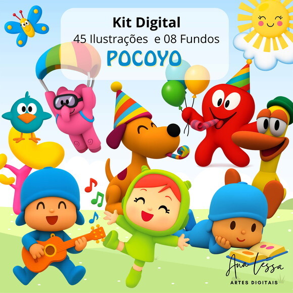 Kit Digital Pocoyo