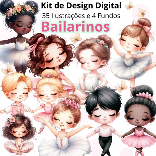 Kit Digital Bailarinos