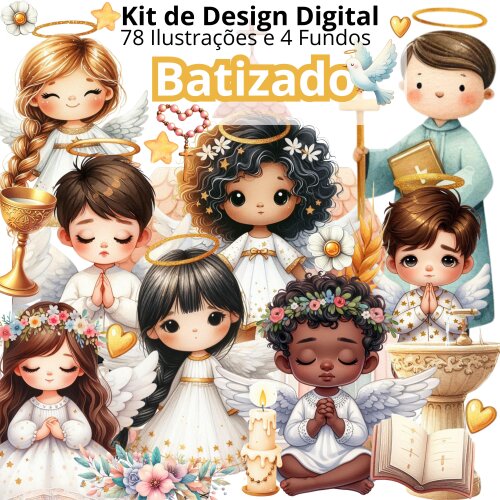Kit Digital Batizado