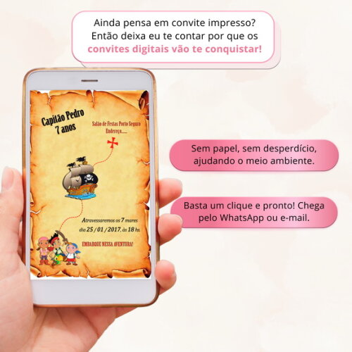 Convite Digital Caça ao Tesouro