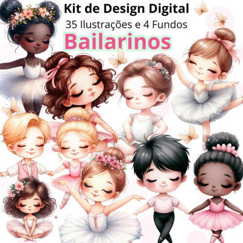 Kit Digital Bailarinos