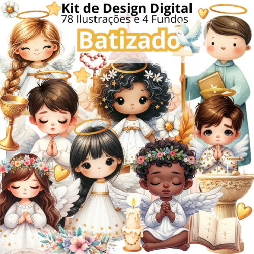 Kit Digital Batizado