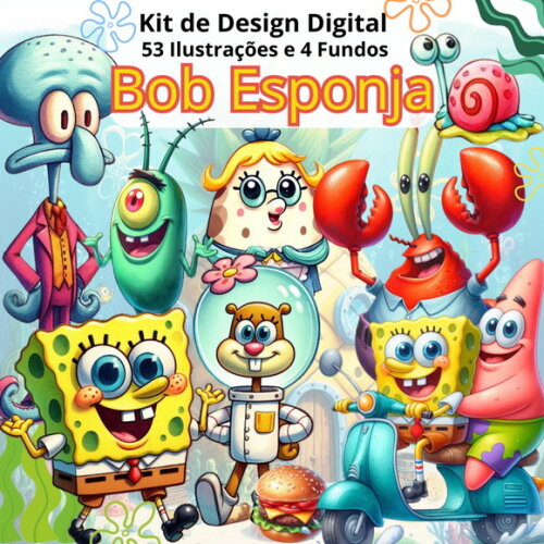 Kit Digital Bob Esponja