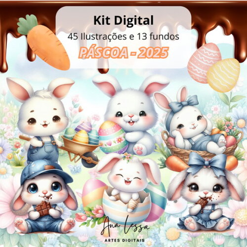 Kit Digital Páscoa - 2025
