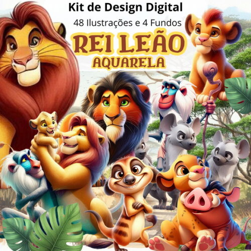 Kit Digital Rei Leão