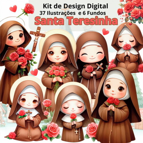 Kit Digital Santa Teresinha