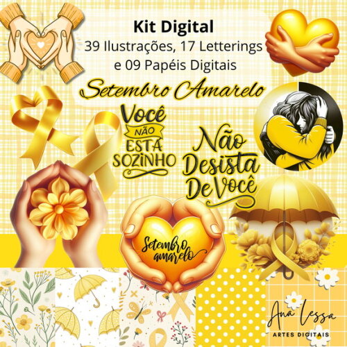 Kit Digital Setembro Amarelo