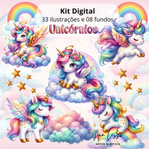 Kit Digital Unicórnios