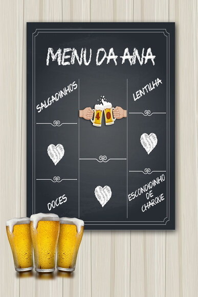 Menu Chalkboard