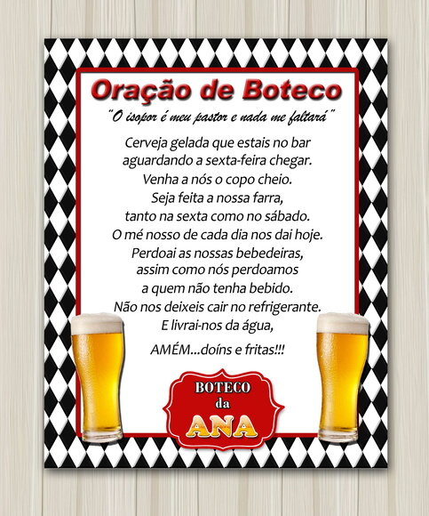 Oração de Boteco - Digital