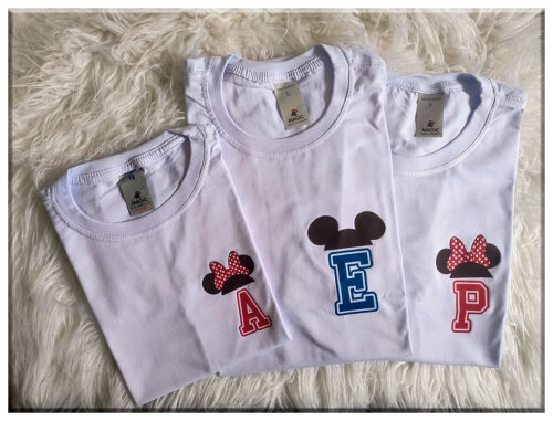 Camiseta Personalizada Viagem Disney