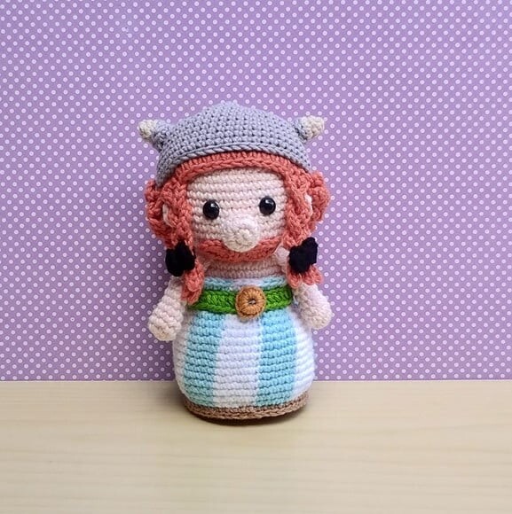 Astérix e Obélix Amigurumi