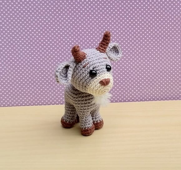 Bode ( Johny e Amigos ) Amigurumi