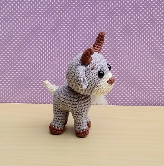 Bode ( Johny e Amigos ) Amigurumi