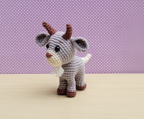 Bode ( Johny e Amigos ) Amigurumi