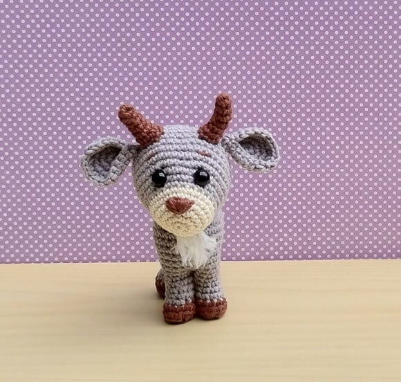Bode ( Johny e Amigos ) Amigurumi