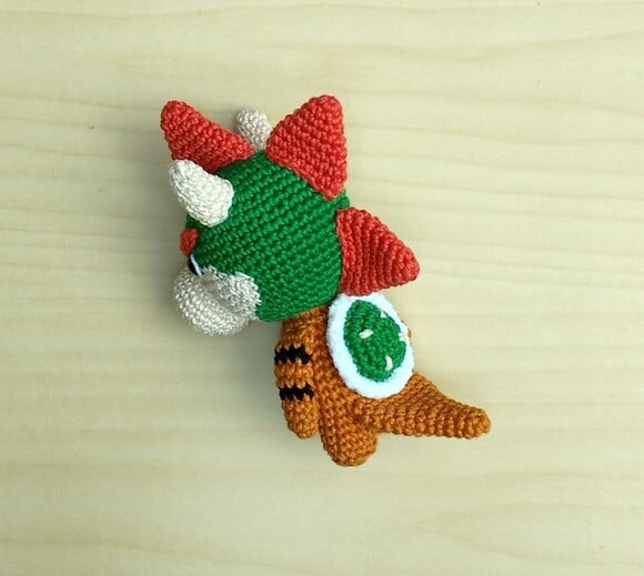 Bowser Chibi - Super Mario Amigurumi