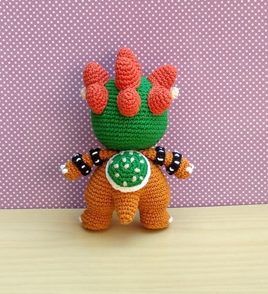 Bowser  ( Mario Bros - Game) Amigurumi