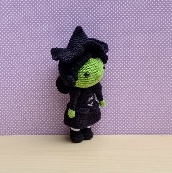 Bruxa Má do Oeste (o Mágico de Oz) Amigurumi