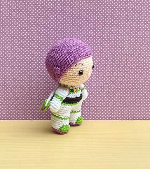 Buzz Lightyear (versão2) - Toy Story Amigurumi