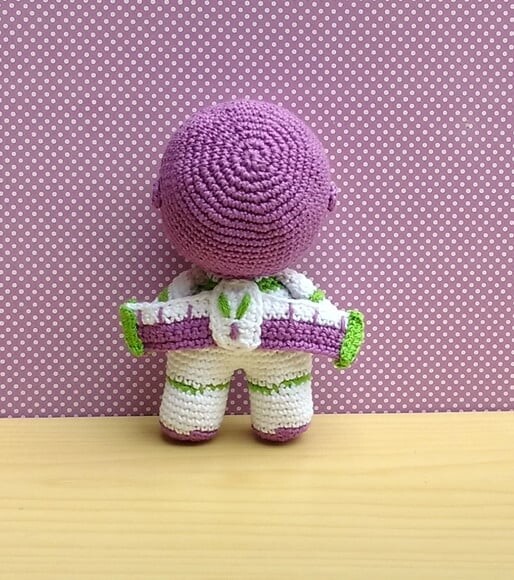 Buzz Lightyear (versão2) - Toy Story Amigurumi