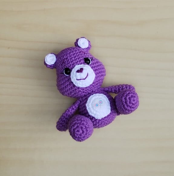 Carinhosa ( Ursinhos Carinhosos) Amigurumi