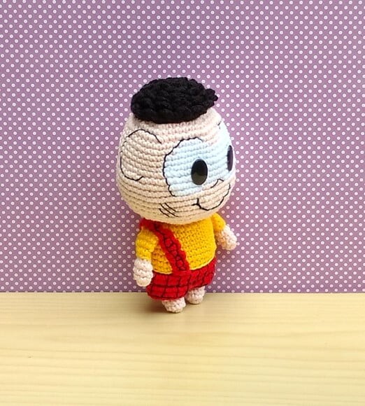 Cascão Toy Amigurumi
