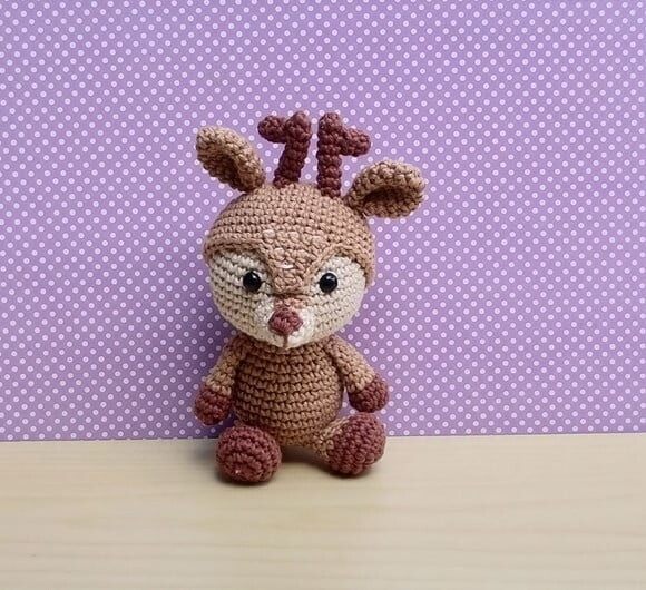 Cervo ou Rena Amigurumi