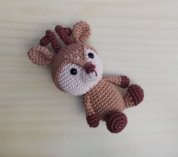 Cervo ou Rena Amigurumi