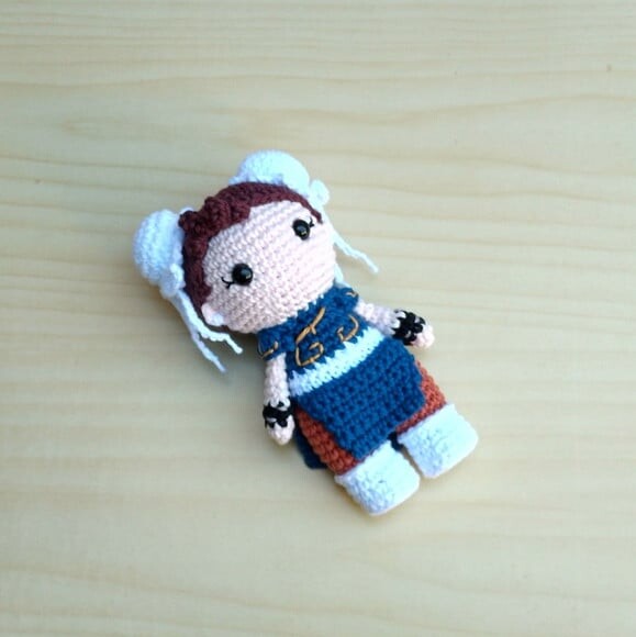 Chun-li - Street Fighter Amigurumi