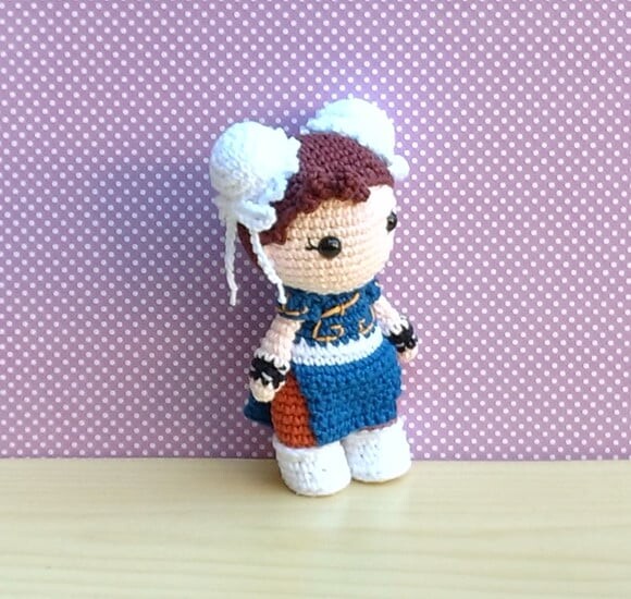 Chun-li - Street Fighter Amigurumi