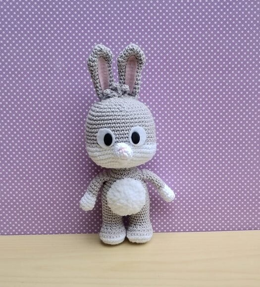 Coelho Pernalonga - Col. Fofuxo Amigurumi