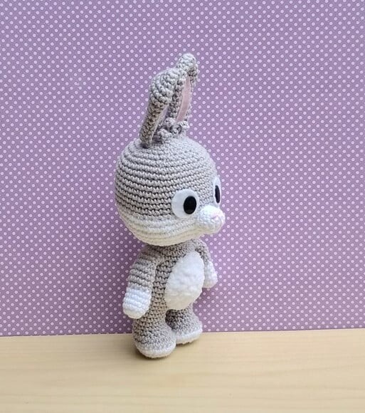 Coelho Pernalonga - Col. Fofuxo Amigurumi