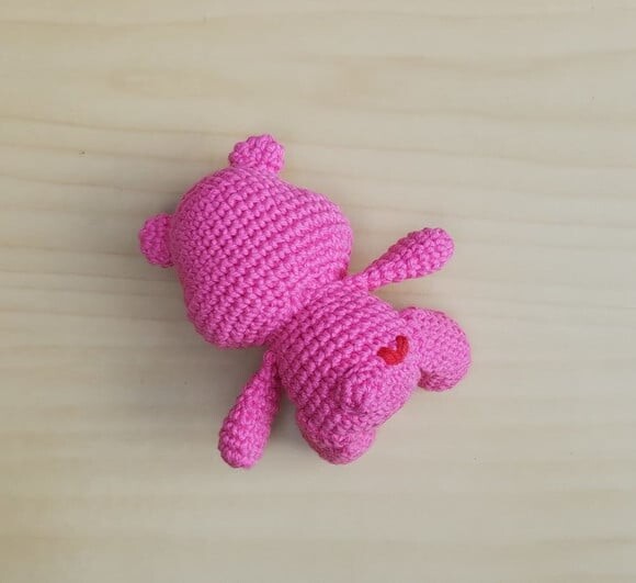Coraçãozinho ( Ursinhos Carinhosos) Amigurumi