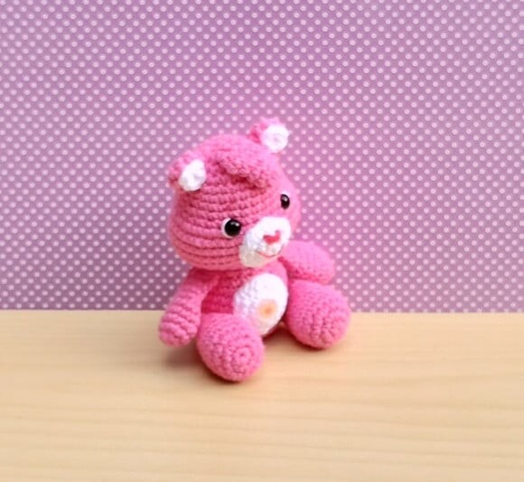 Coraçãozinho ( Ursinhos Carinhosos) Amigurumi