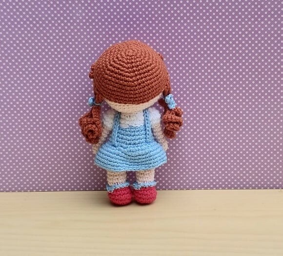 Dorothy (o Mágico de Oz) Amigurumi