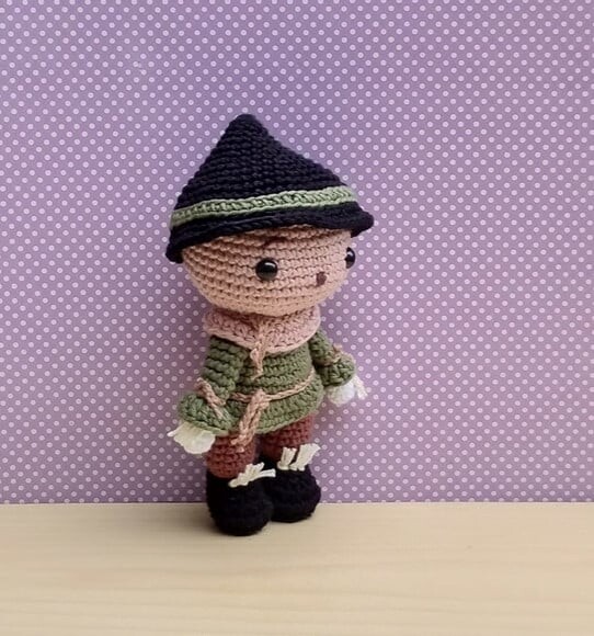 Espantalho ( o Mágico de Oz) Amigurumi