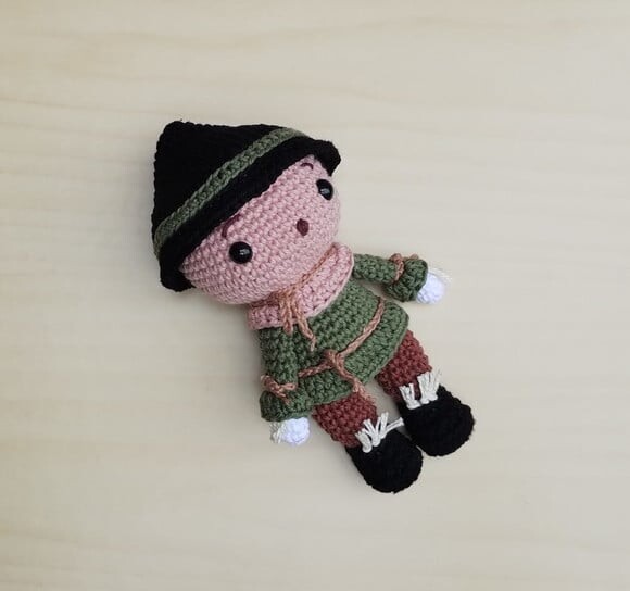 Espantalho ( o Mágico de Oz) Amigurumi
