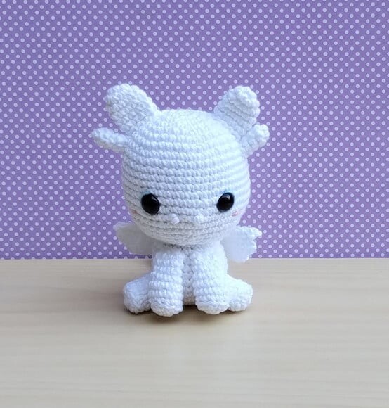 Fúria da Luz Amigurumi - Como Treinar o Seu Dragão
