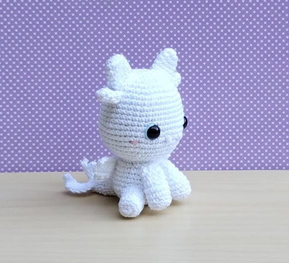 Fúria da Luz Amigurumi - Como Treinar o Seu Dragão