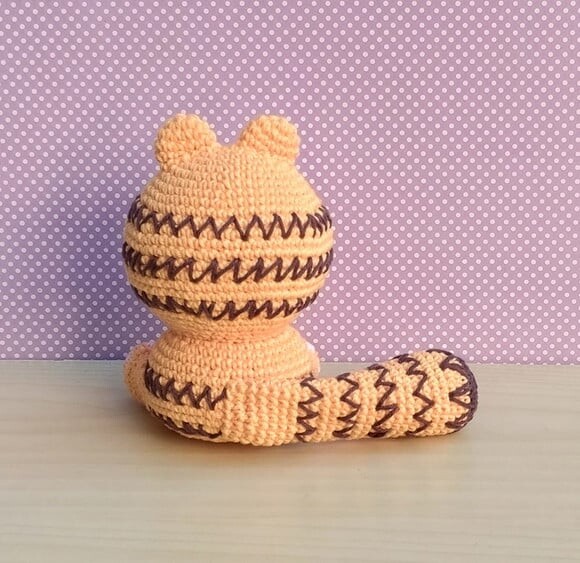 Garfield Baby Amigurumi