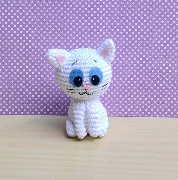 Gato Mingau Amigurumi